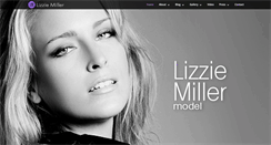 Desktop Screenshot of lizziemiller.com