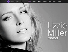 Tablet Screenshot of lizziemiller.com